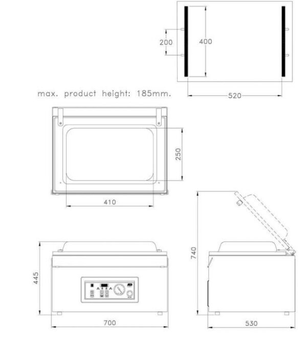 AVMS163W-Dims